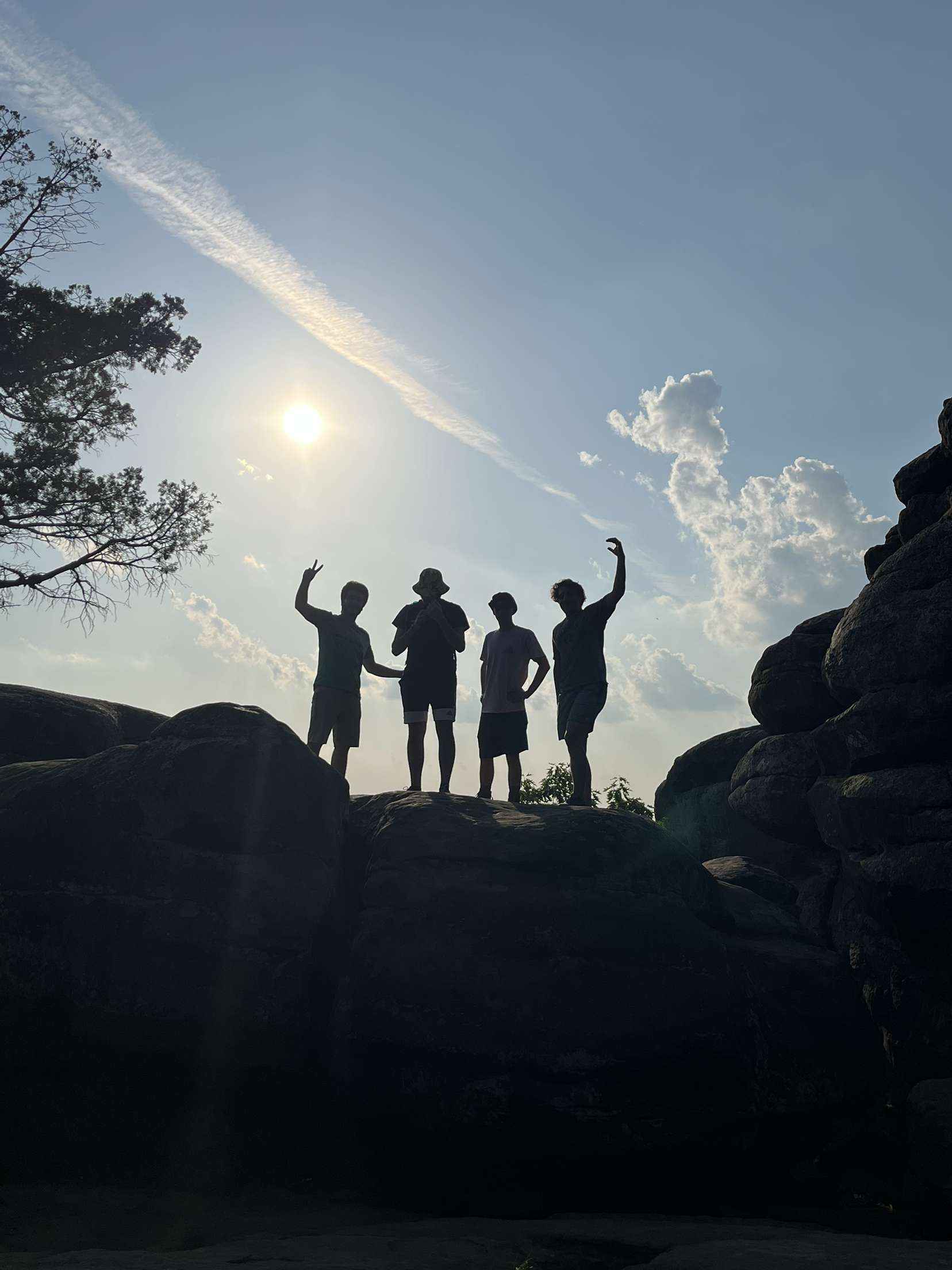 Waldron on an end-of-the-year trip to Shawnee State Park