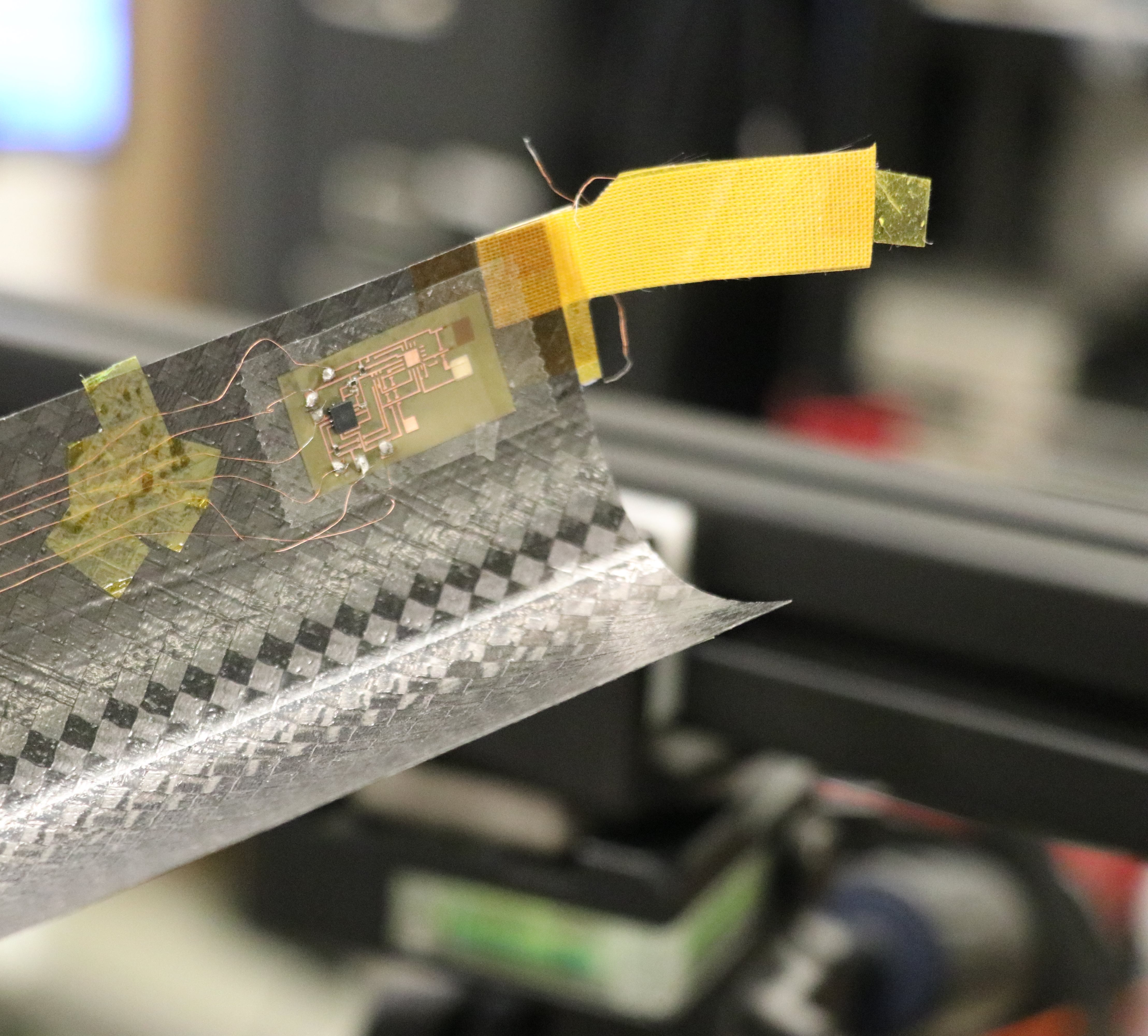 Flexible electronics integrated with paper-thin structure for use in ...