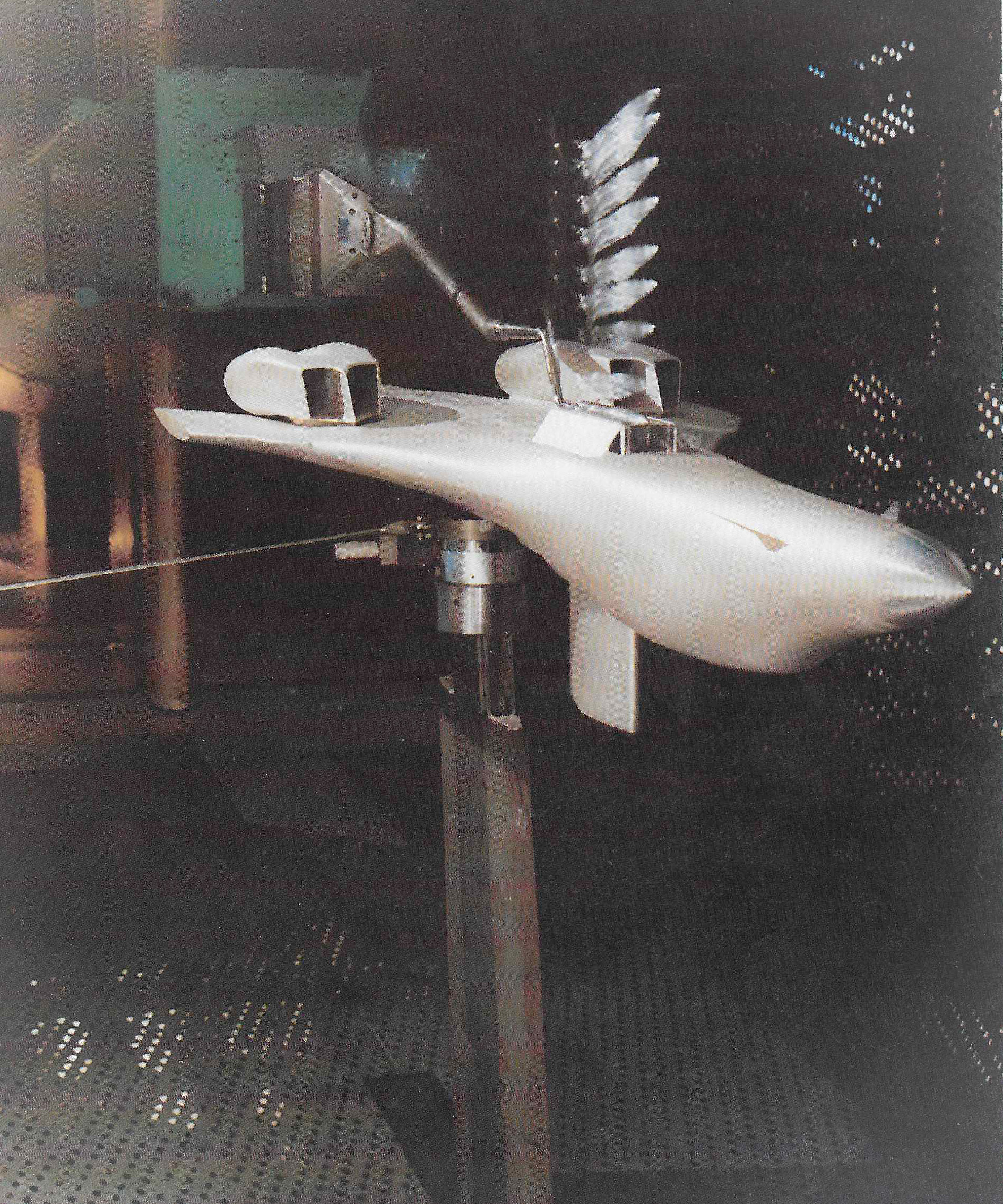 A 1/10th scale B1-B and SRAM-2 separation testing