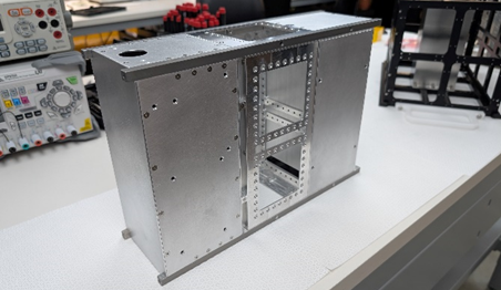 Hardware prototype of the reconfigurable CubeSat Bus structure (IlliniSat)