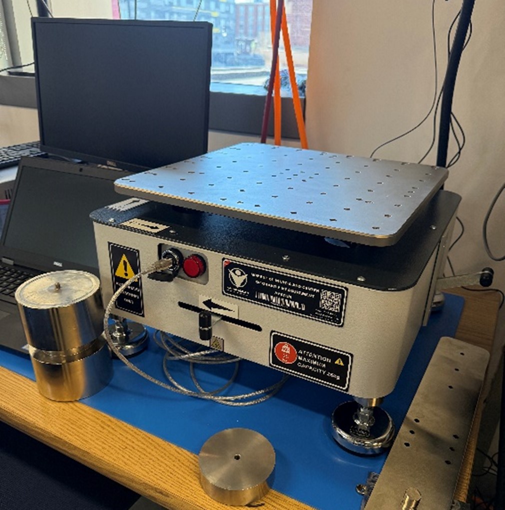 Moment of Inertia and Center of Gravity Measurement Table