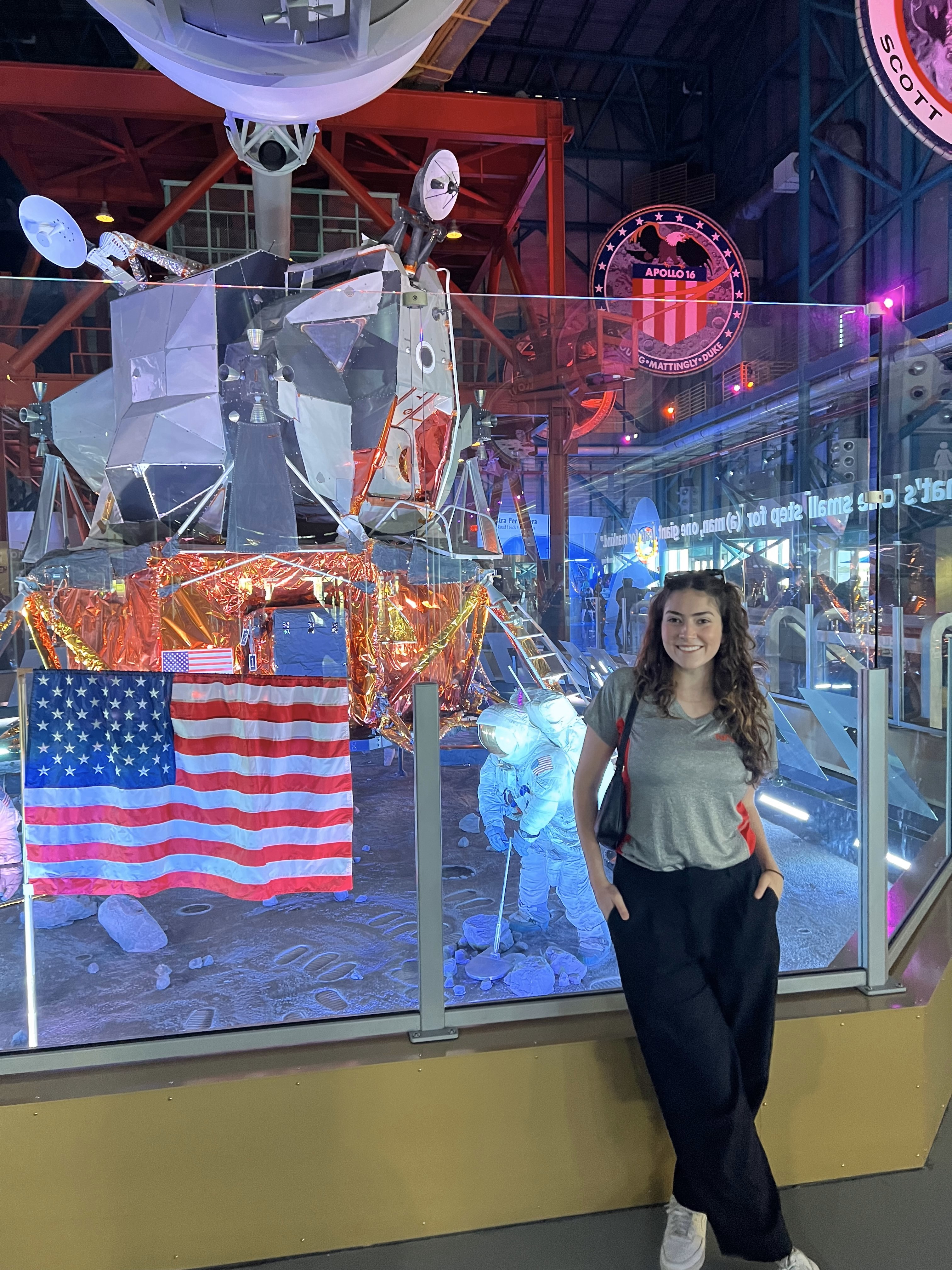 Frankethor at theApollo/Saturn V Center at Kennedy Space Center during the RASC-AL finals.