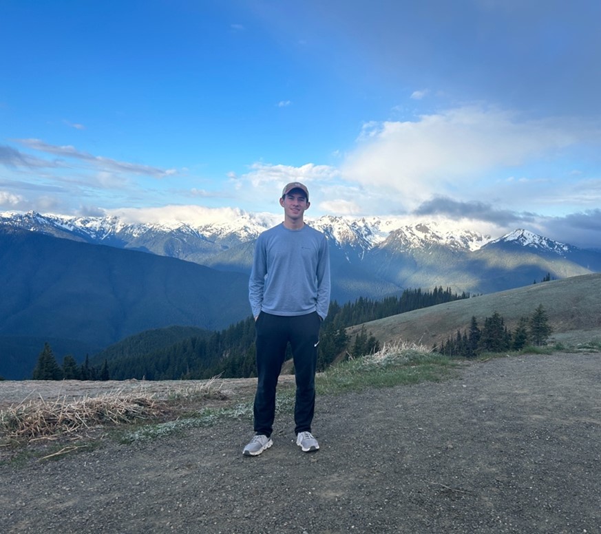 Risch visiting Olympic National Park over the summer.