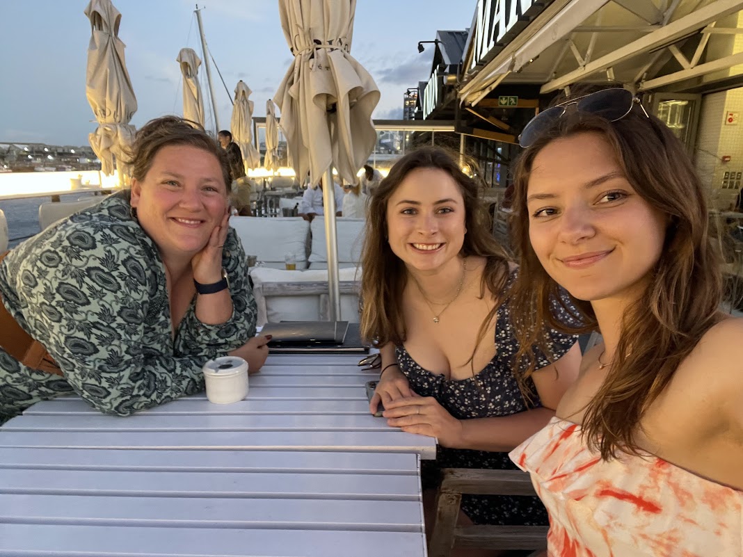 Laura Gerhold, Morgan Scott and Nicole Orloff.