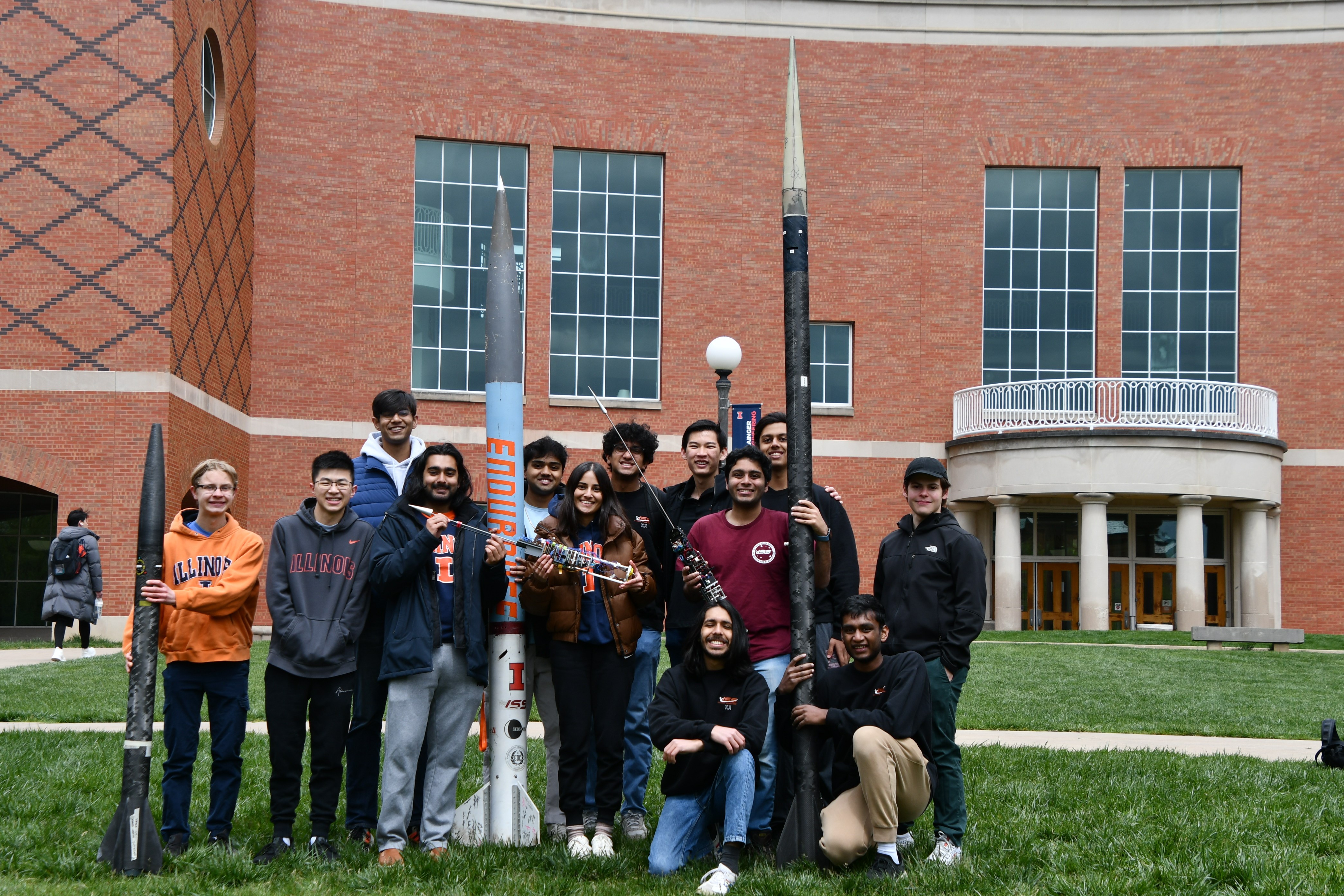 Bansal with rocket team