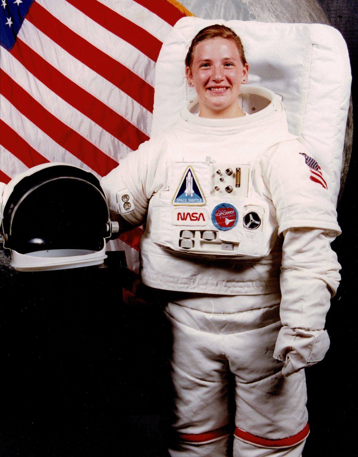 Laura Gerhold at the Future Astronaut Training Program after her second year of high school.