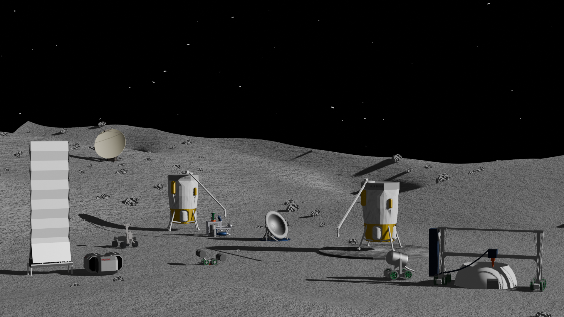 Mining and Advanced Transformation of Regolith for Infrastructure and eXpansion addresses five lunar infrastructure objectives in support of sustained lunar evolution.