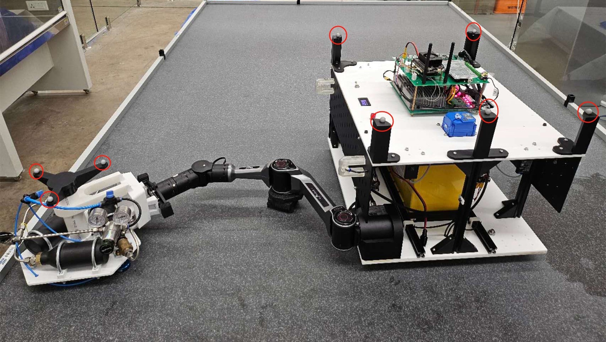 The hardware testbed servicer platform and convex optimization stands platform.