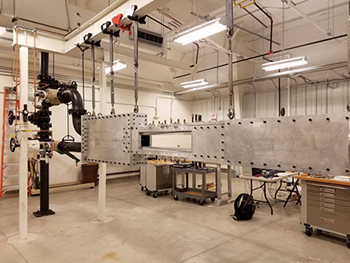 Shear layer tunnel in lab