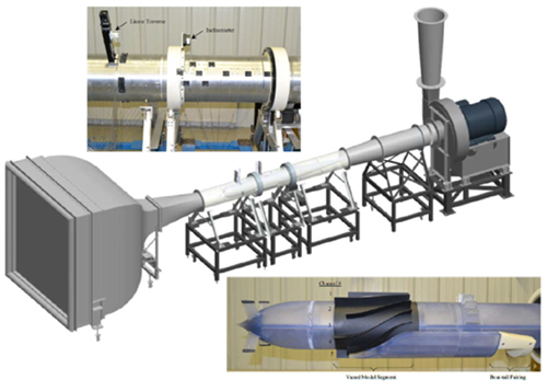 bypass transonic wind tunnel