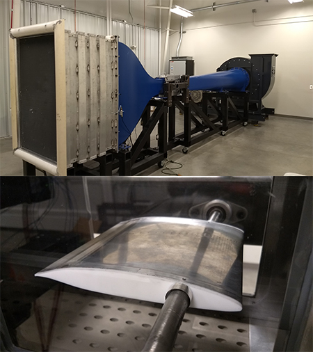 Transonic wind tunnel