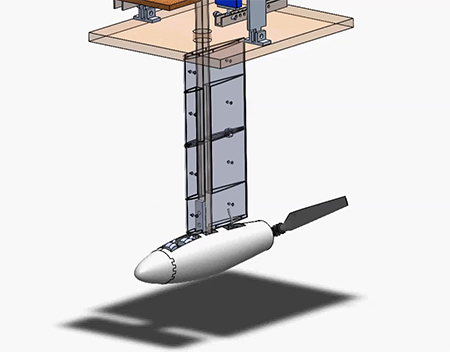 segmented ultralight morphing rotor rendering