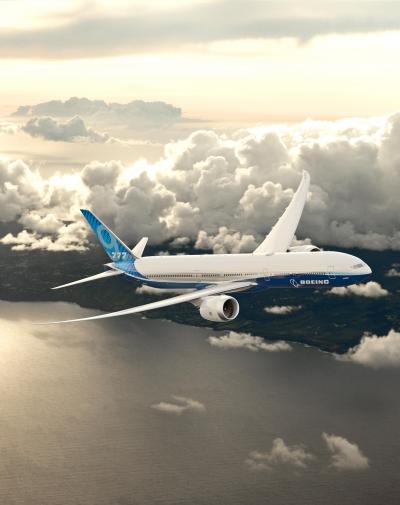 Boeing 777 courtesy Boeing