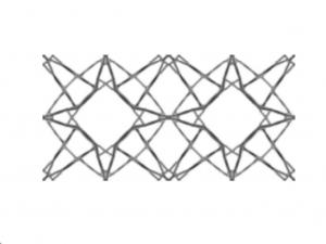 Design configuration within the optimized shear layer pattern