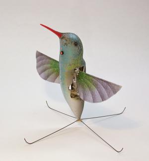 Klingebiel was the lead engineer on the DARPA Nano Air Vehicle Programâ€”the robotic hummingbird