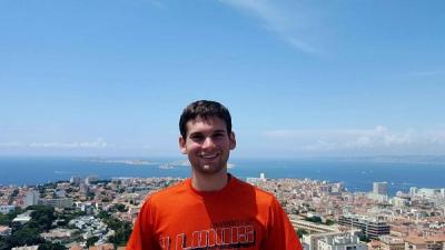While on a study abroad in Toulouse, France, Kramer took a weekend trip to Marseille. 