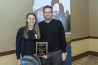 Robyn Macdonald with Assistant Professor Marco Panesi