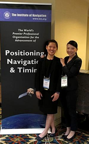 Graduate student Yuting Ng and her advisor, Assistant Prof. Grace Gao