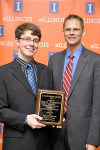 Clayton Summers, H.S. Stillwell Memorial Scholarship, and Prof. Daniel Bodony