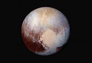 Pluto, the dwarf planet. NASA photo.
