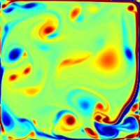 Modeling tubulent fluid flows.