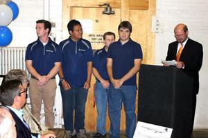 Philippe Geubelle announces the formation of the Illini Aerospace Outreach student group.