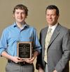 Brendon M. Leeker with Adjunct Prof. David L. Carroll
