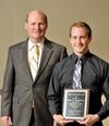 Department Head Philippe Geubelle with David R. Brandyberry