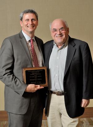 Donald J. Leo with Prof. Larry Bergman