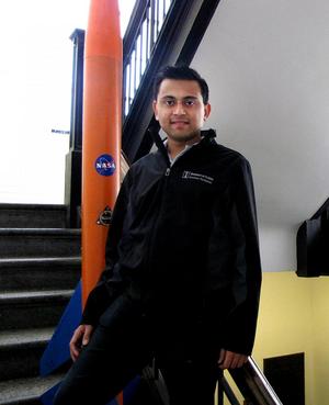 AE undergraduate Akash Shah