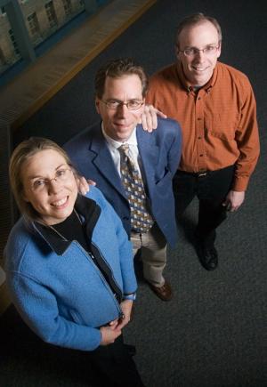 Nancy Sottos, Scott White and Jeff Moore have collaborated in self-healing research for over a decade.