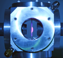 Plasma with cross flow