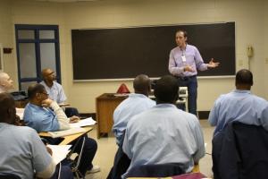 Bretl teaching inmates
