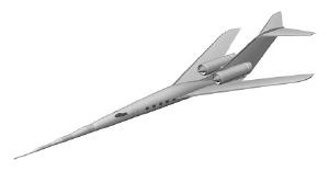 Supersonic business jet