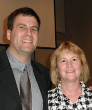 Daniel Thunnissen and his advisor, AE Prof. Vicki Coverstone