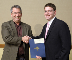AE Prof. Gregory Elliott with Austin K. Nicholas