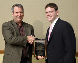 AE Prof. Gregory Elliott with Austin K. Nicholas