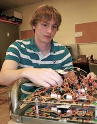 AE graduate student Daniel J. Morgan