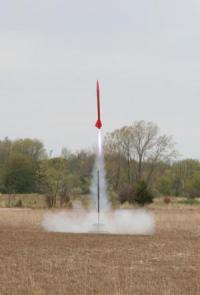 ISS Tech Team rocket launch.
