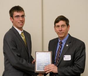 Ryan Smoot and AE Prof. Mike Bragg