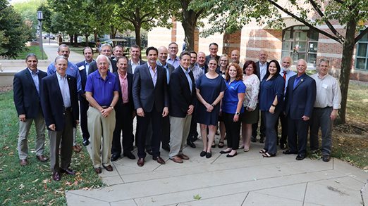 group photo of the Alumni Advisory Board