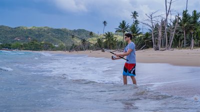 Saltar-Rivera fishing at Aguada Puerto Rico
