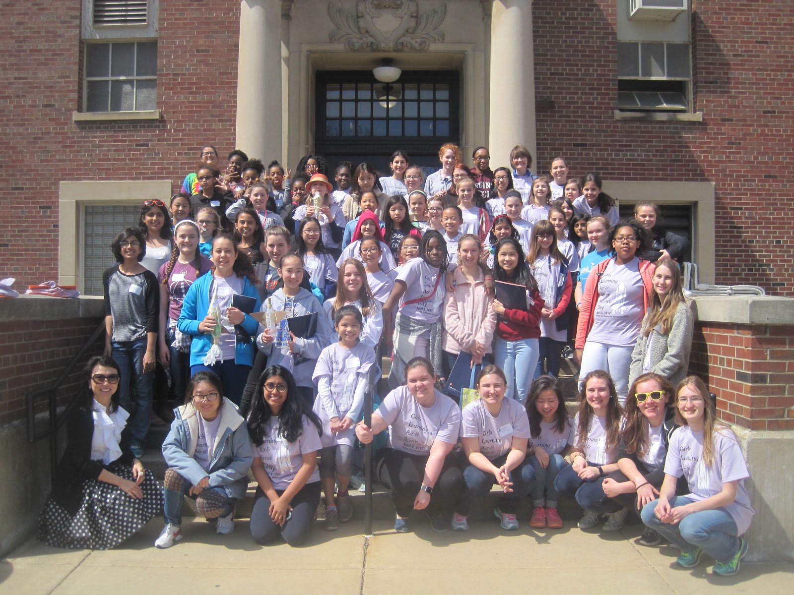 group on steps of Talbot Lab