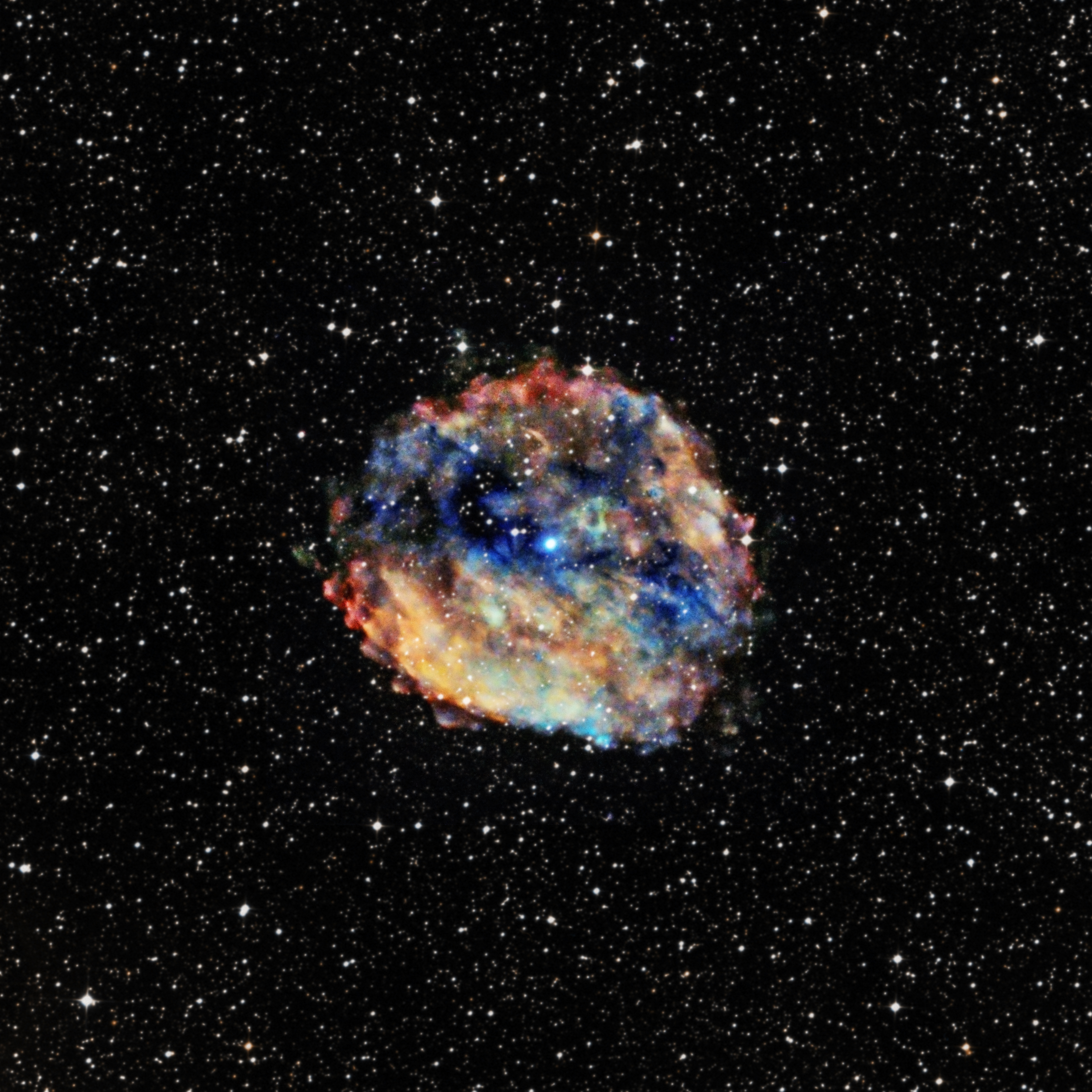 X-ray: NASA/CXC/University of Amsterdam/N.Rea et al; Optical: DSS