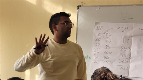 Rajeev teaching
