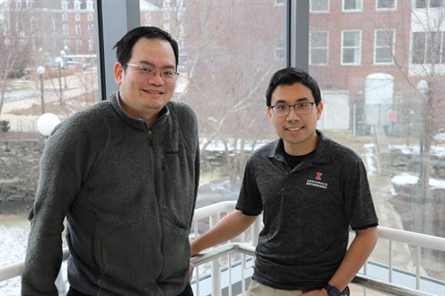 AE Professor Huck Beng Chew and Ph.D. candidtate Huy Tran