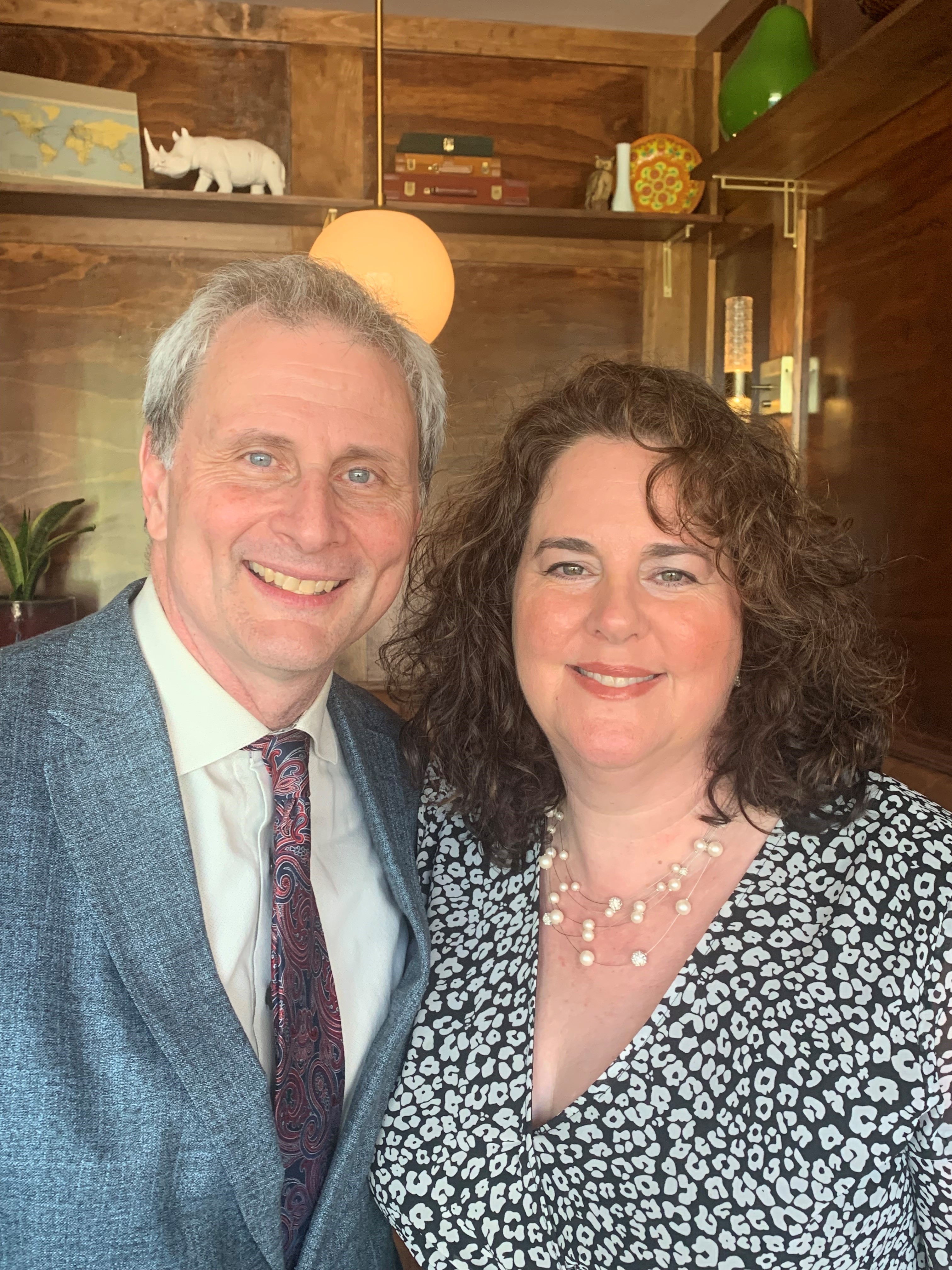 Don Leo, B.S. '90, and his wife Jeannine Alexander