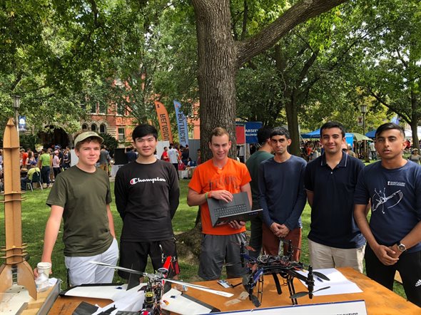 AIAA at Quad Day, 2019