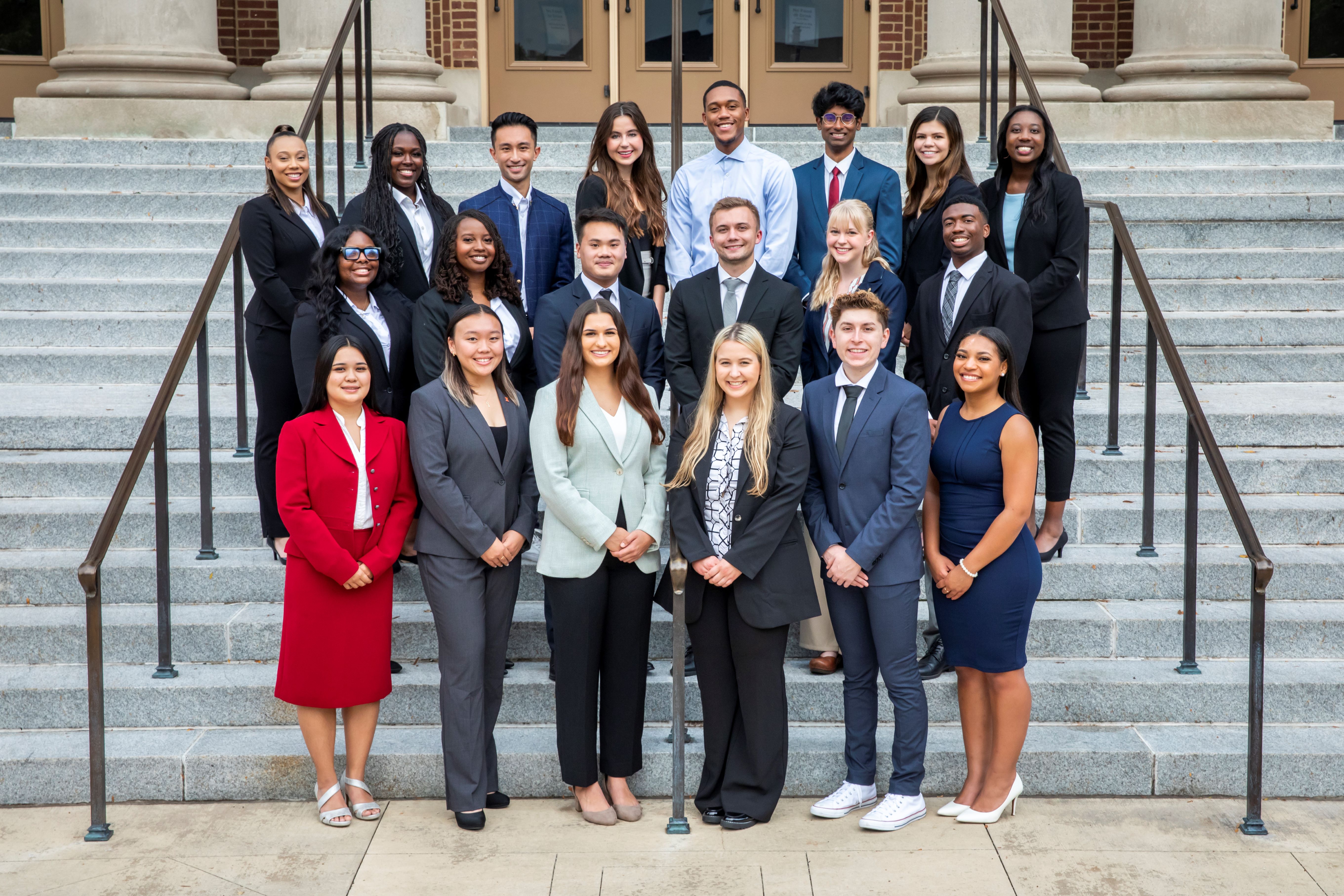 homecoming court group photo