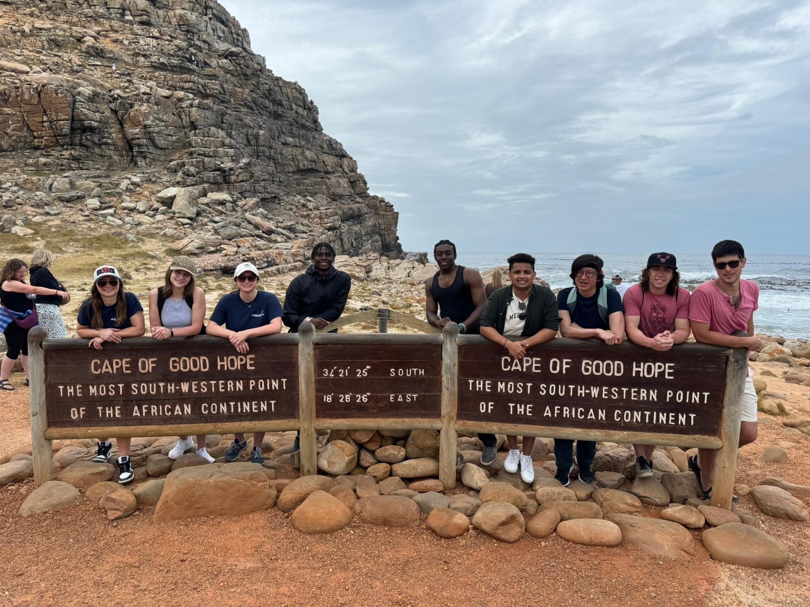 On a hike to Cape of Good Hope &acirc;&euro;&ldquo; the southwest point of the continent of Africa near where the Atlantic and Indian Oceans meet.